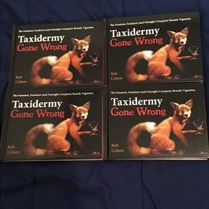 4 books new Taxidermy Gone Wrong
